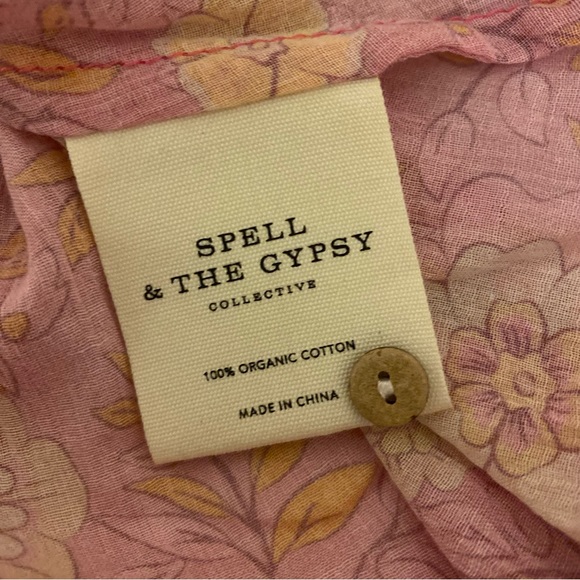 NWOT Spell & The Gypsy Collective Small Utopia Blouse - Picture 8 of 15